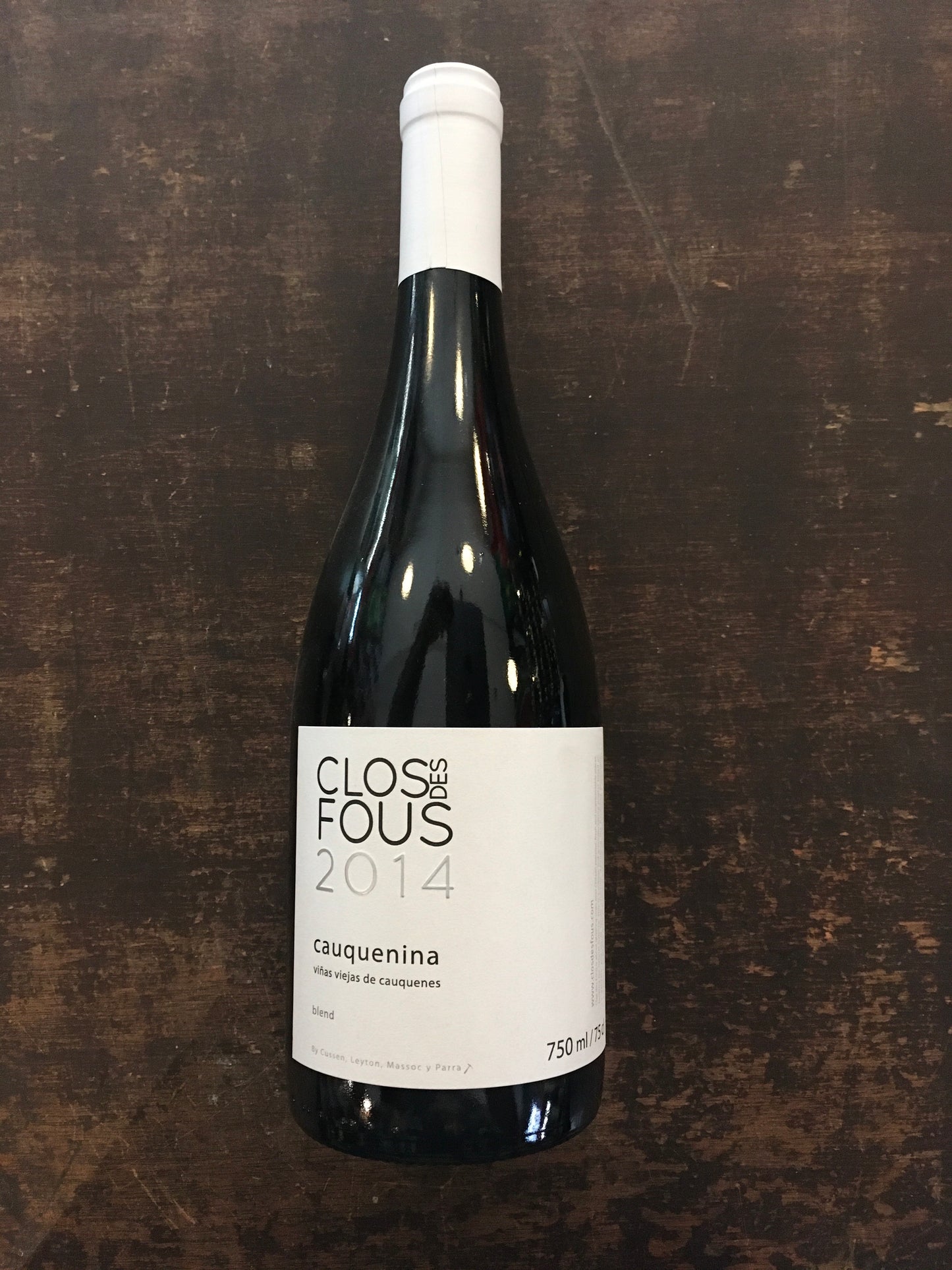 Clos Des Fous Cauquenina 2014
