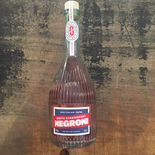 White Strawberry Negroni